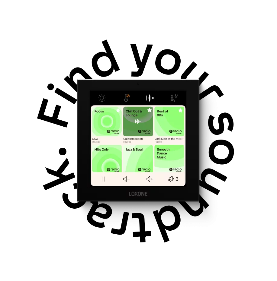Touch Pure Display Audio-Steuerung