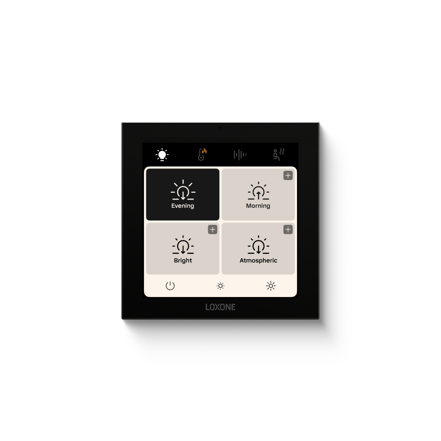 Touch Pure Display Lichtsteuerung